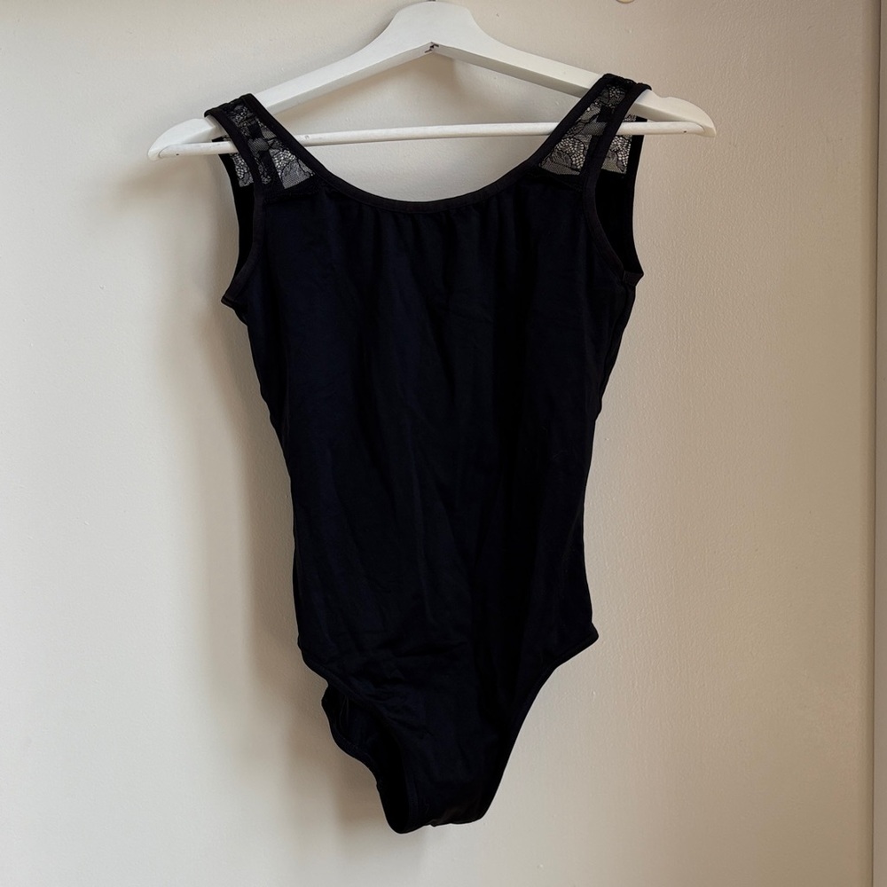 Black Mirella Leotard